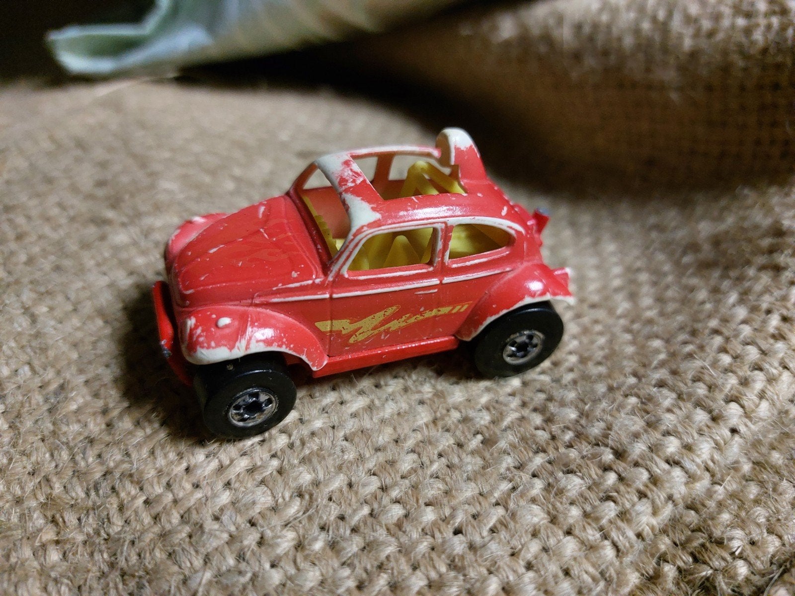 Hot Wheels Baja blazin bug Kever - Vintage Speelgoedauto, Ophalen of Verzenden, Gebruikt