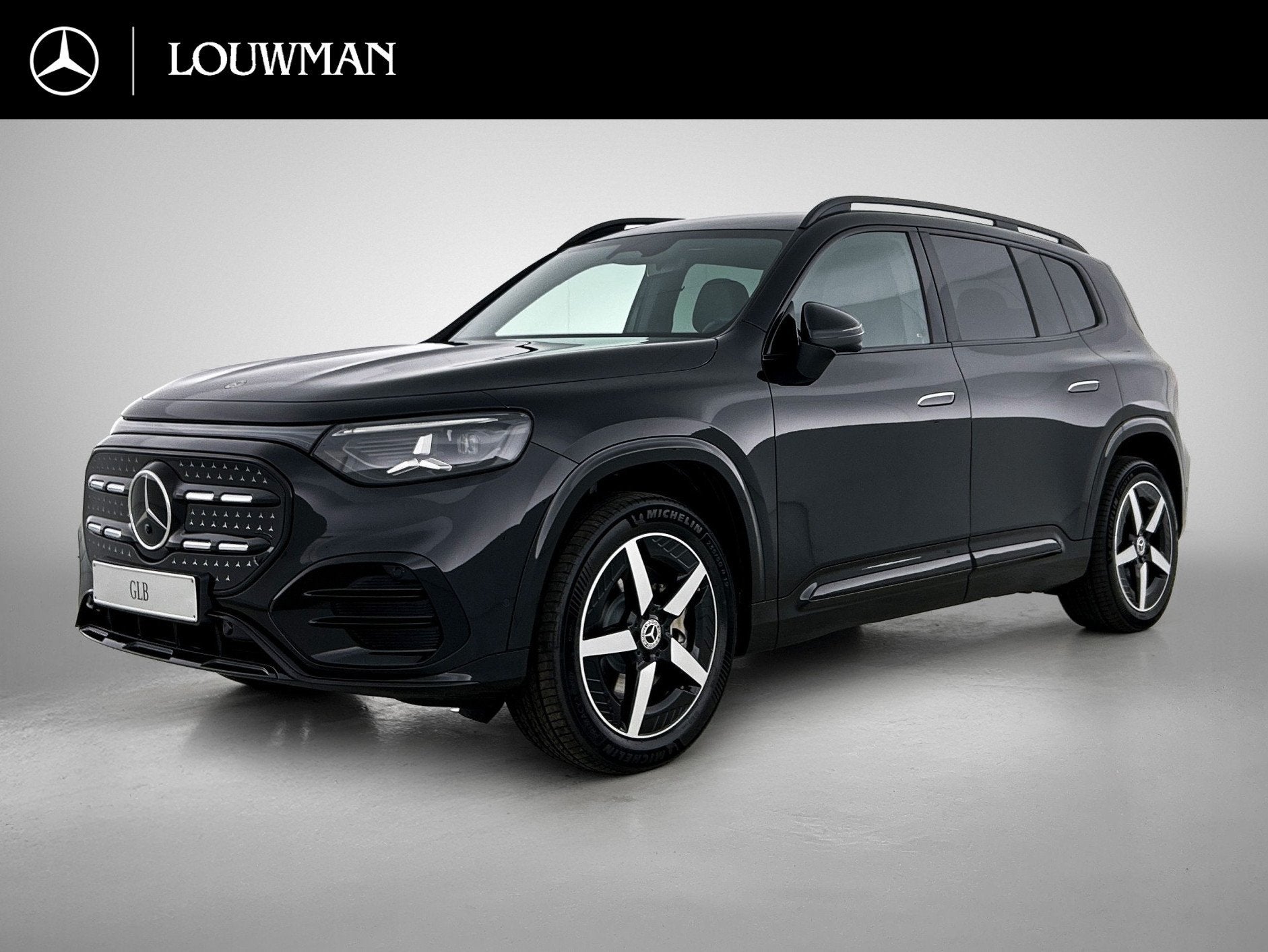 Mercedes-Benz GLB 200 Business Solution AMG 7p. 58 kWh | Pre, Auto's, Zwart, 7 stoelen, Nieuw, GLB