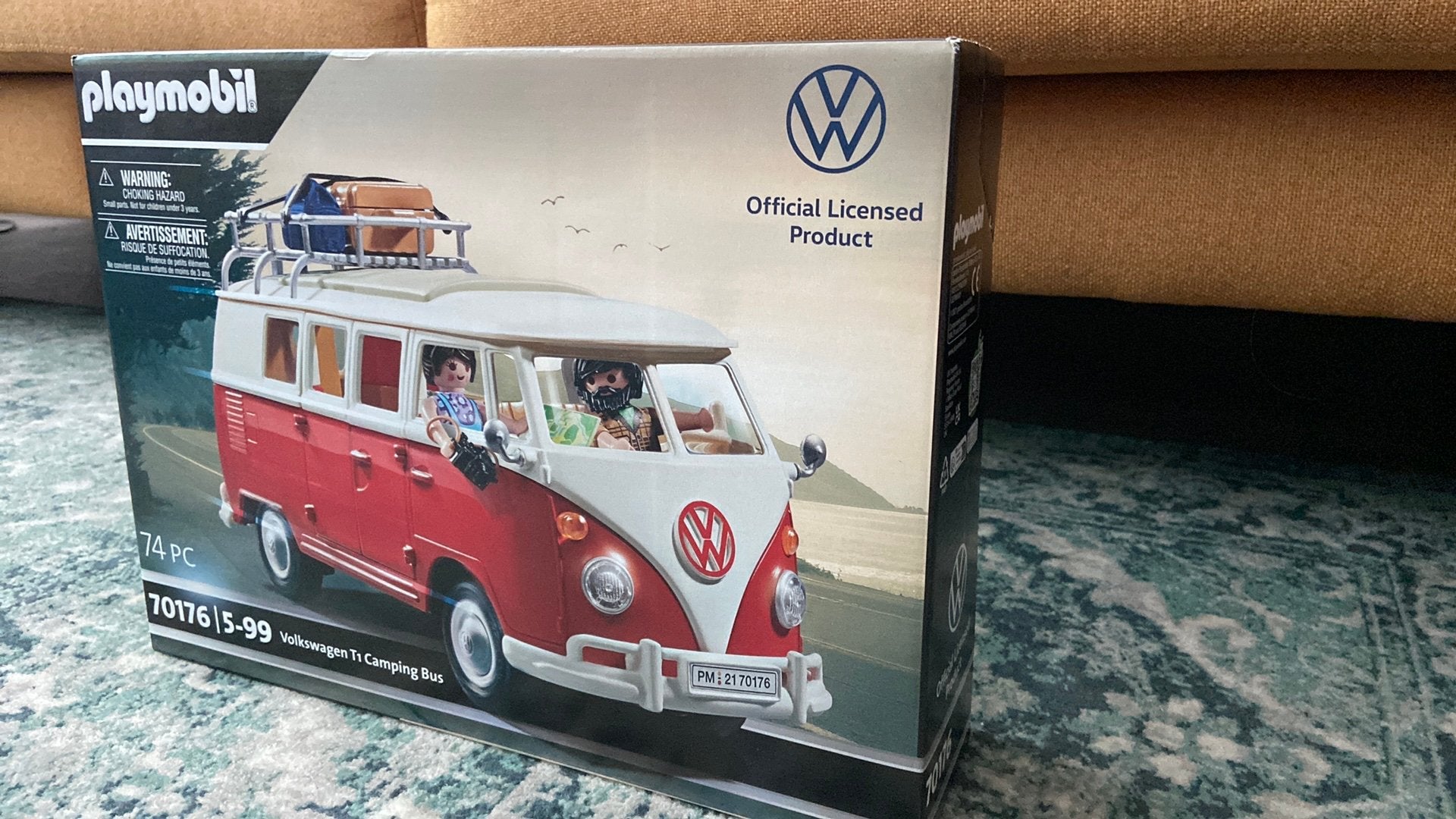 Playmobil Volkswagen T-1 campingbus, Ophalen, Nieuw