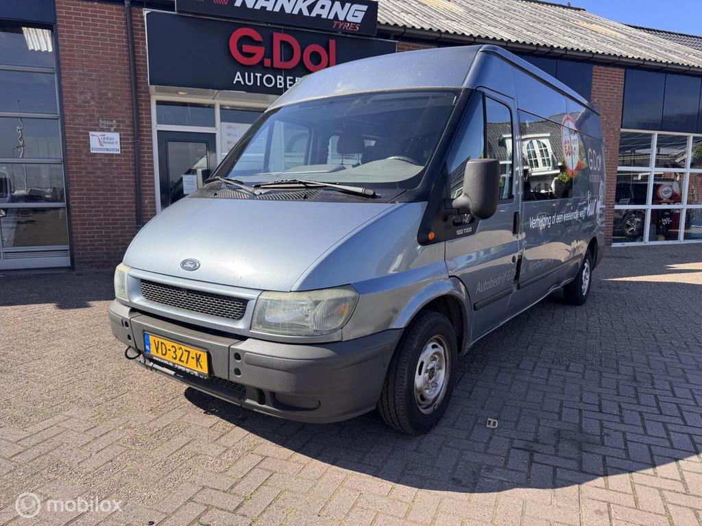 Ford Transit 330M 2.0TDdi LANG HOOG Dubbele cabine Airco, 1998 cc, 101 pk, 4 cilinders, 2000 kg