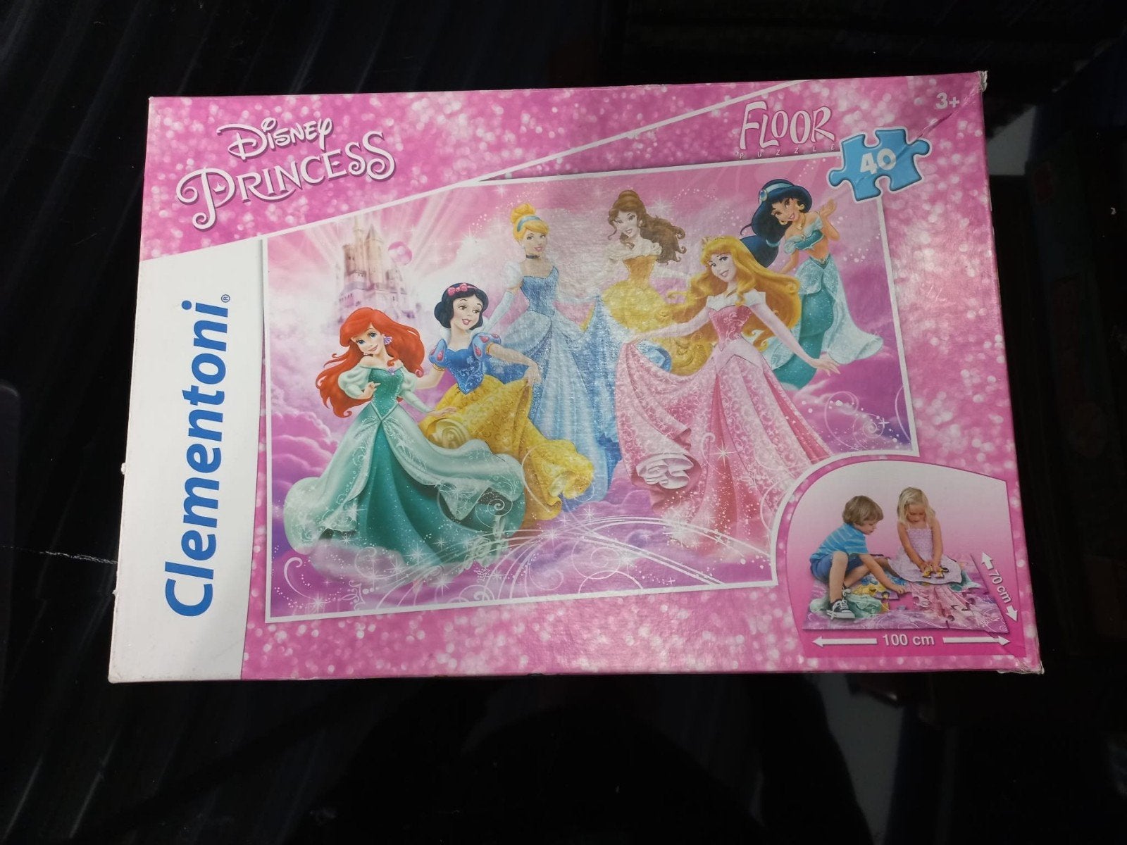 Clementoni Disney Princess Vloerpuzzel 40 stukjes, Ophalen, Zo goed als nieuw