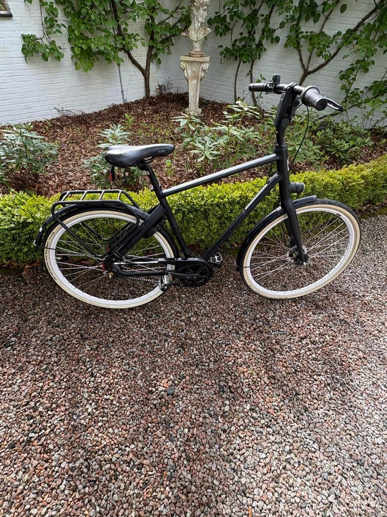 Cortina Blau herenfiets H53 - zgan met belt aandrijving, Fietsen en Brommers, Fietsen | Heren | Herenfietsen, Versnellingen, Zo goed als nieuw