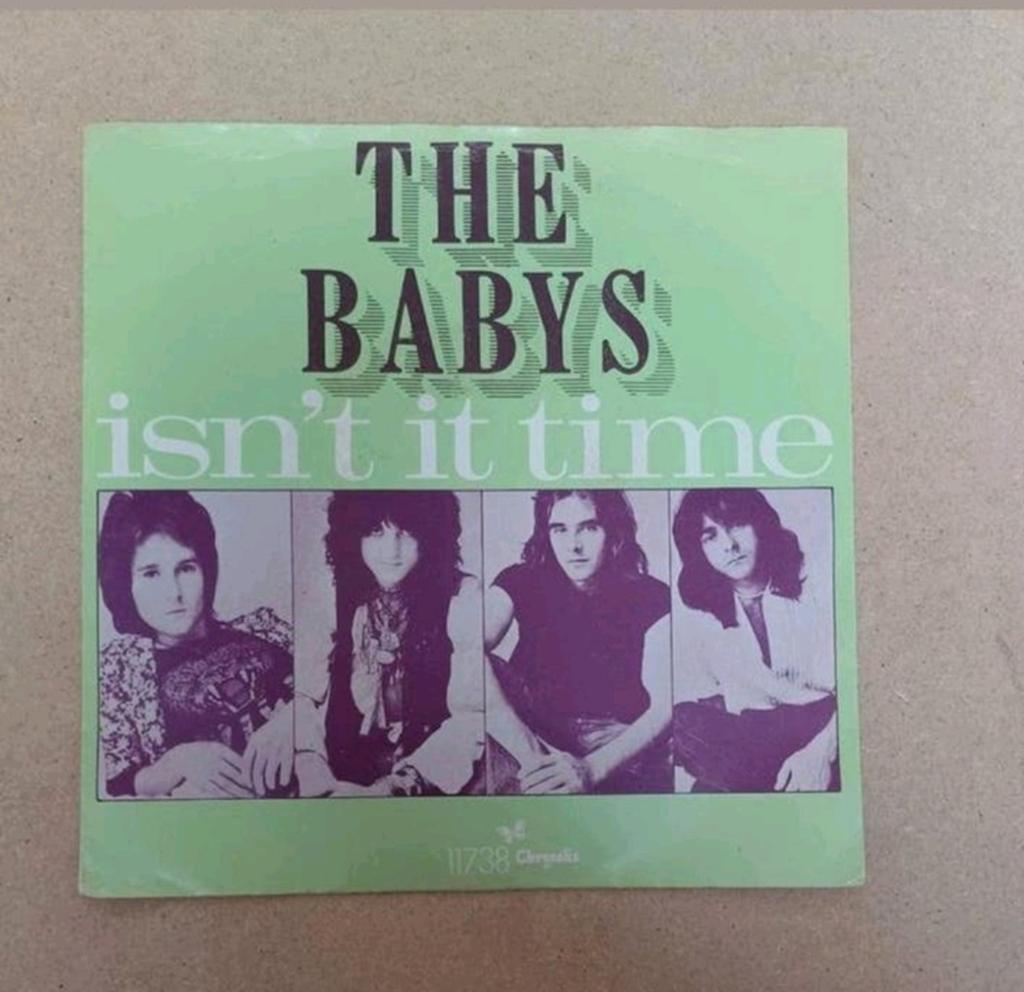 The Babys - Isn't It Time, Beschermende buitenhoes, Ophalen of Verzenden, Gebruikt, Pop