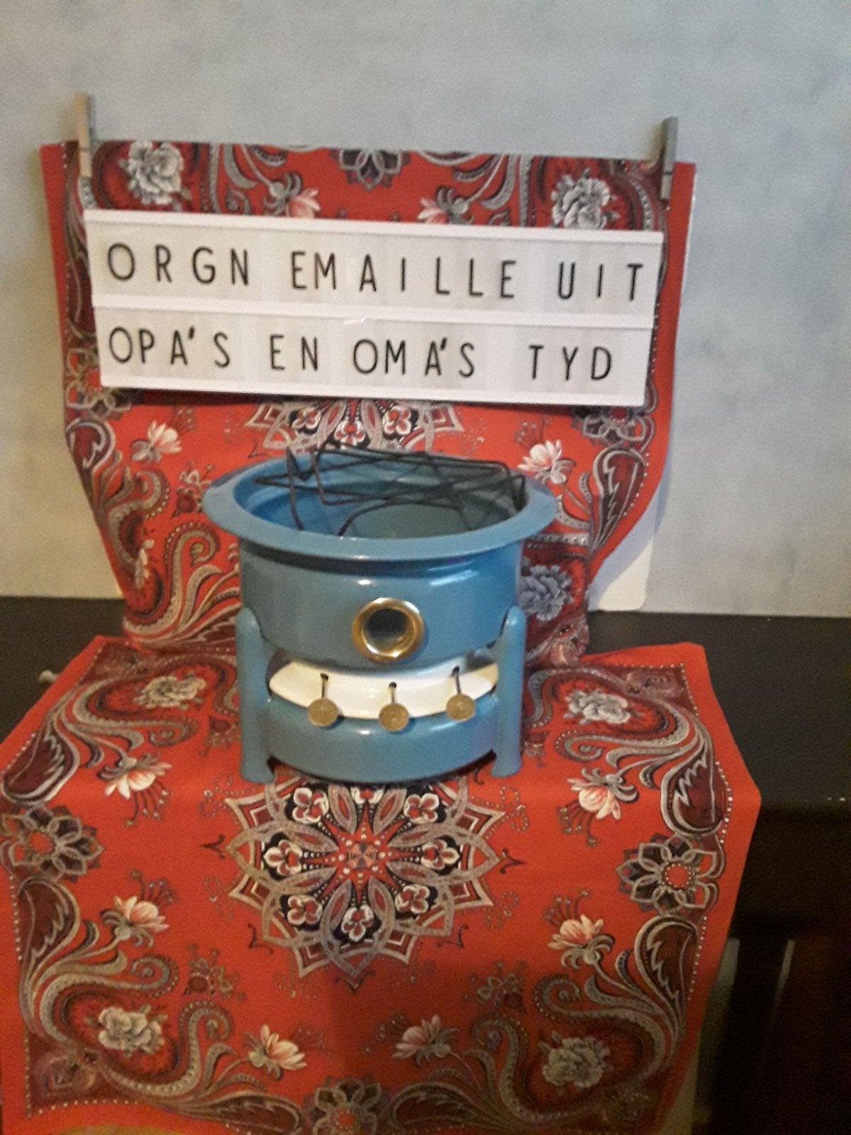 Op zoek naar 'n goed & compleet OLIESTEL 5 FOTO'S, Ophalen of Verzenden