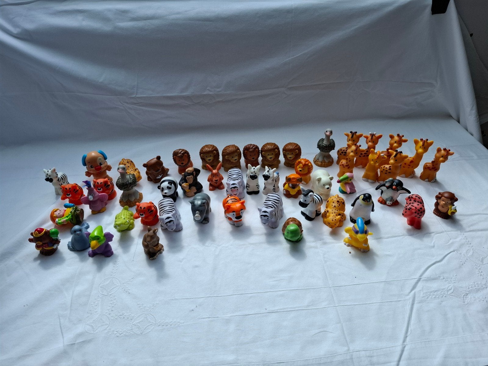 Grote collectie Fisher-Price Little People dieren, Ophalen of Verzenden