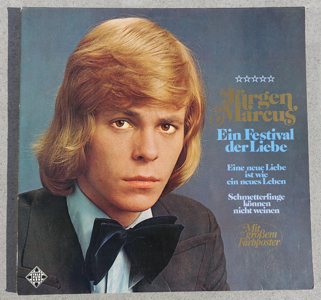 jurgen marcus , ein festival der liebe - LP, Inclusief binnenhoes, Ophalen of Verzenden, Gebruikt, 12 inch