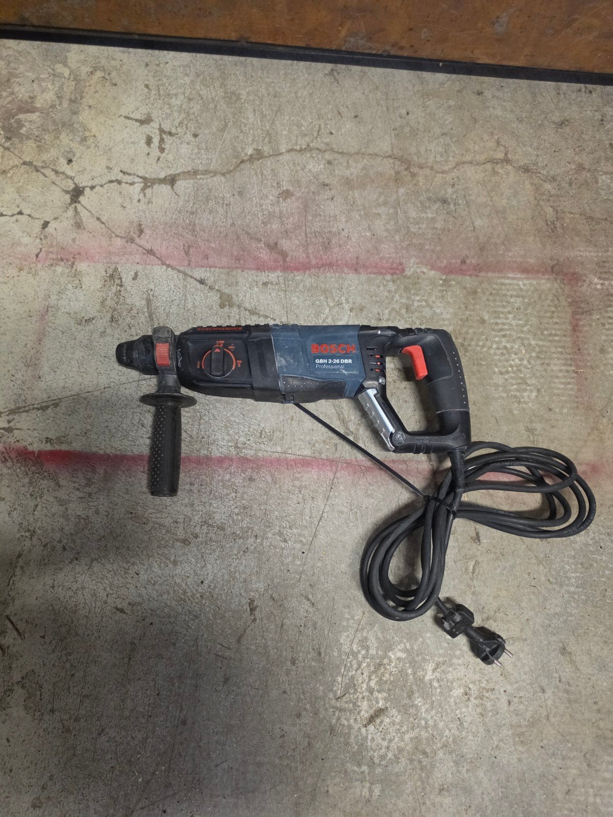 Bosch GBH2-26 DBR combihamer sds-plus, Ophalen of Verzenden, Gebruikt, Boor- en/of Breekhamer