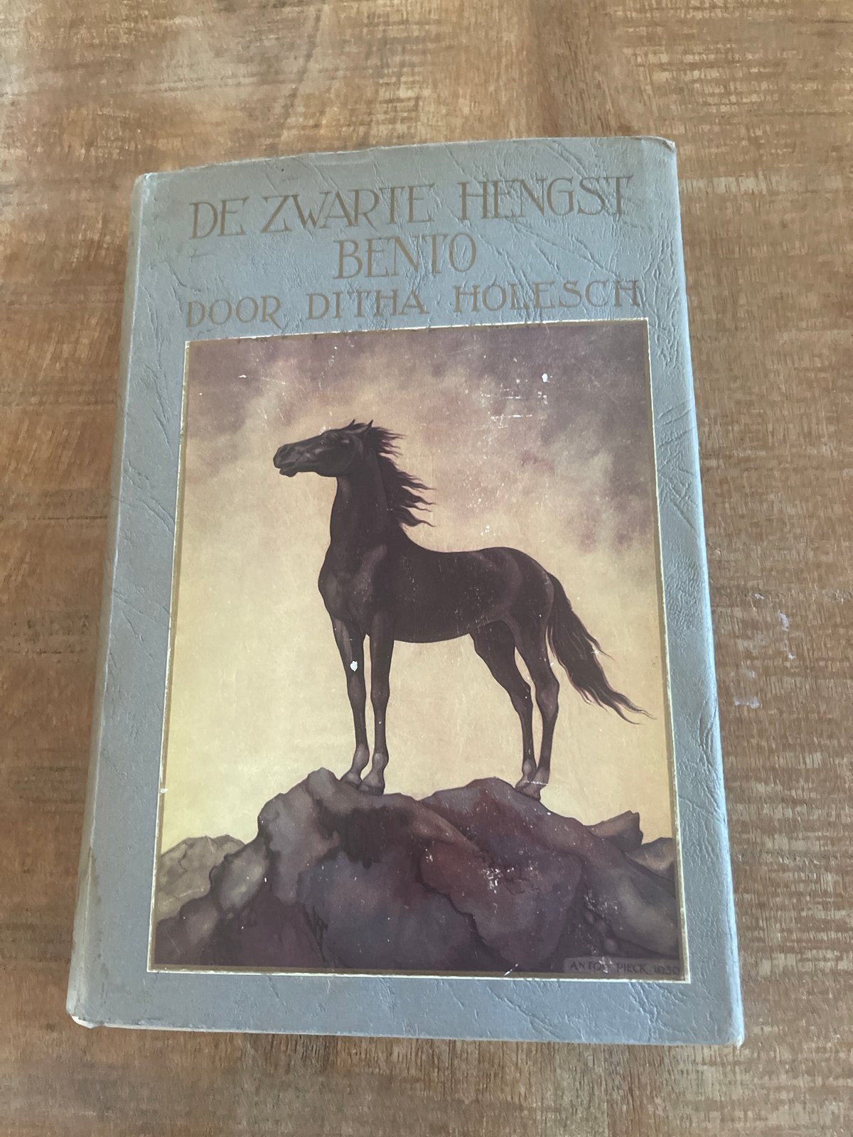 De Zwarte Hengst Bento (1956) - Omslag Anton Pieck, Boeken, Ophalen of Verzenden, Gelezen, Fictie algemeen