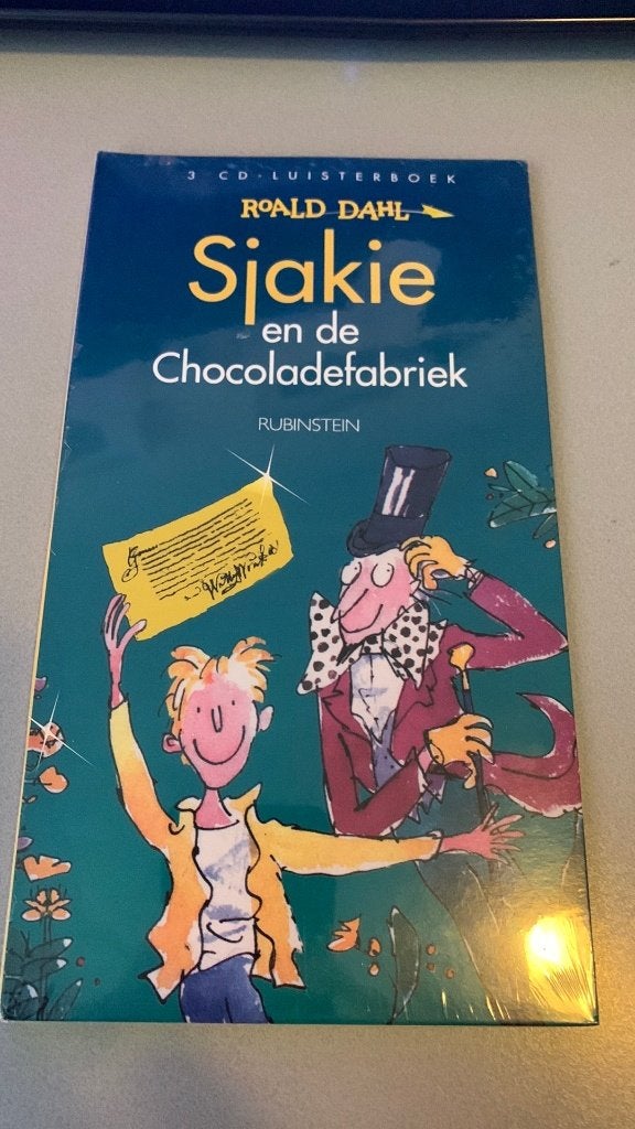 Luisterboek Sjakie en de chocoladefabriek, Ophalen of Verzenden