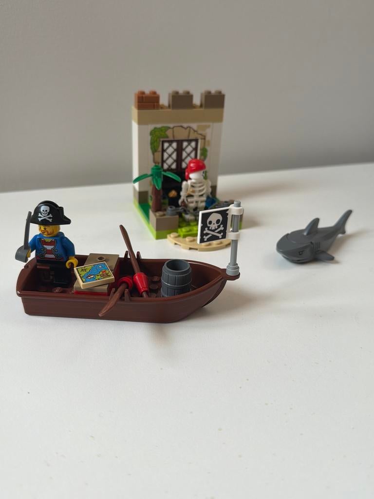 Lego 10679 Juniors Piraten Schattenjacht, Kinderen en Baby's, Speelgoed | Duplo en Lego, Gebruikt, Lego, Complete set, Inclusief instructies