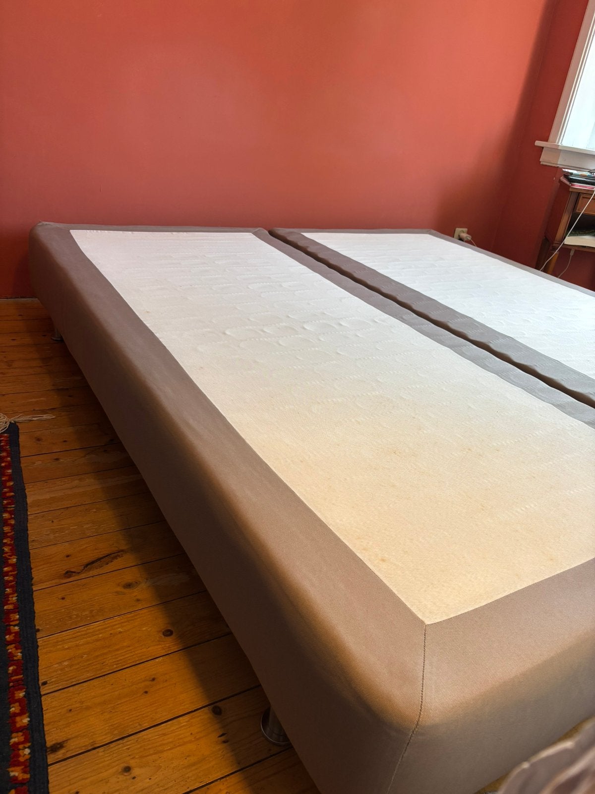 Ikea Boxspring Engerdal gratis af te halen., Ophalen, Zo goed als nieuw, Tweepersoons, 180 cm