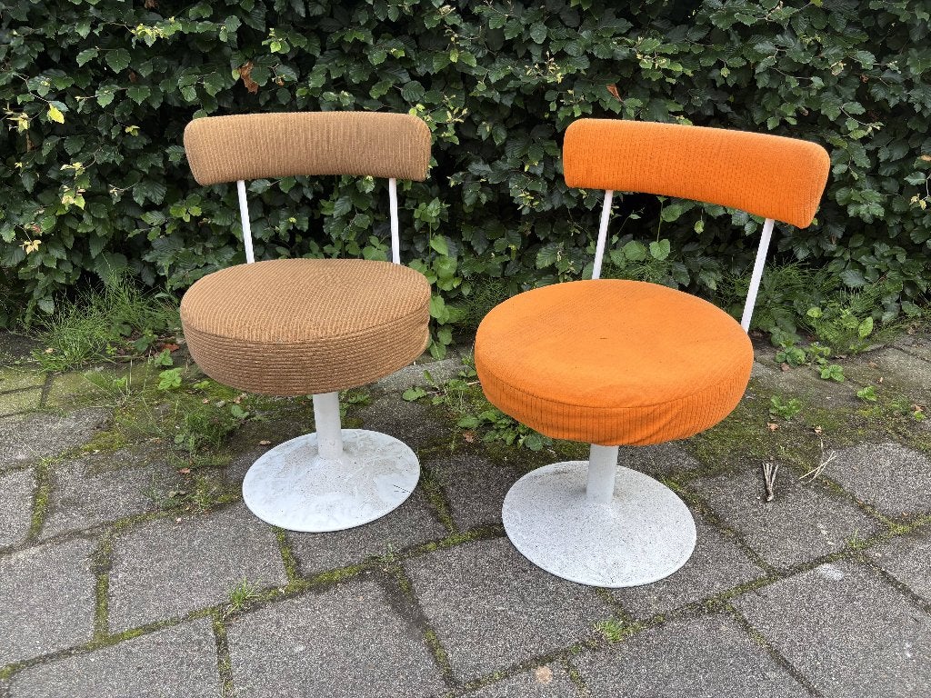 Vintage stoeltjes, Huis en Inrichting, Stoelen, Ophalen, Gebruikt, Twee, Overige kleuren