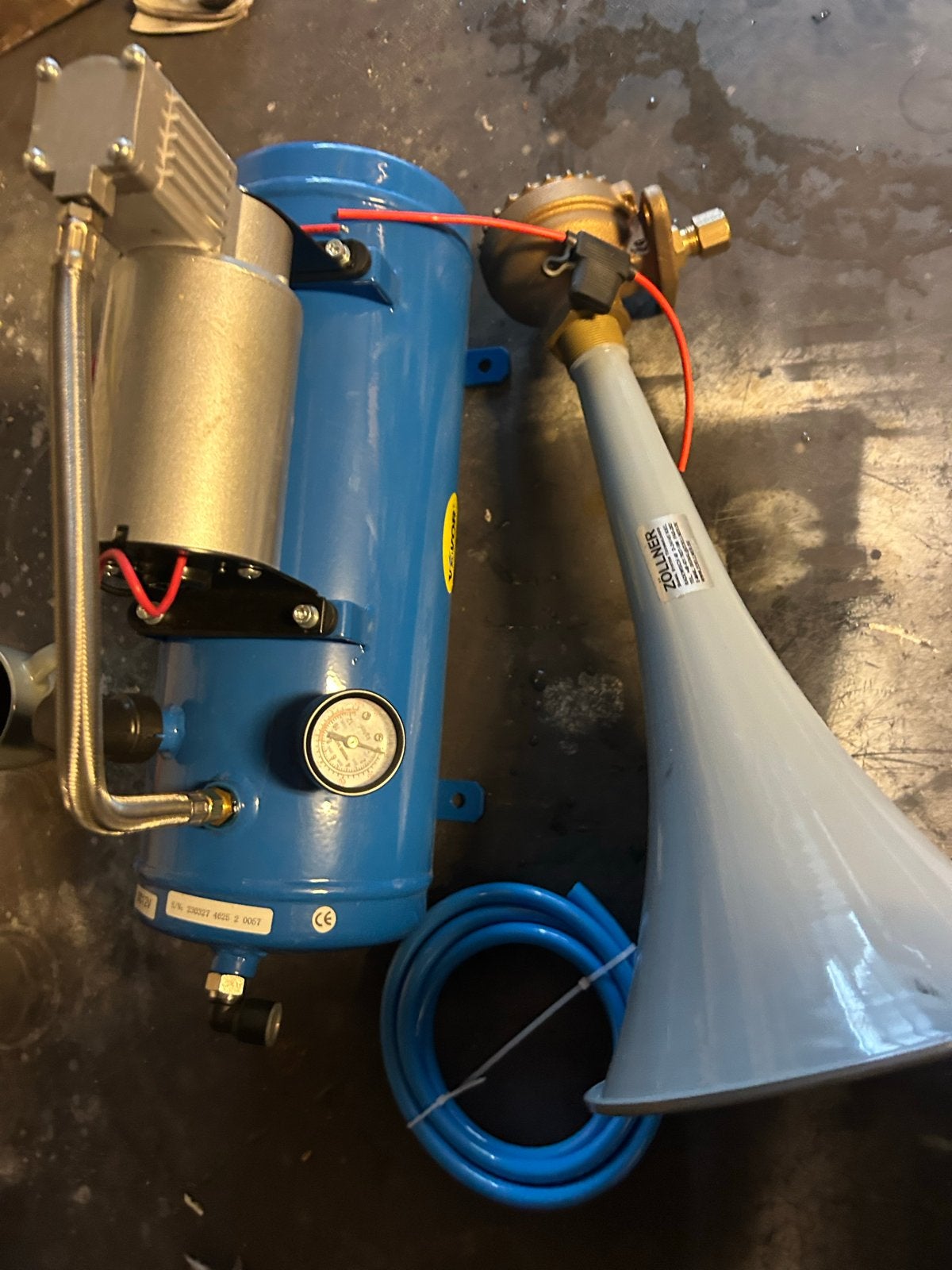 Zöllner Makrofoon M75F/260Cu HVEF met Vevor compressor, Watersport en Boten, Ophalen, Nieuw, Overige typen