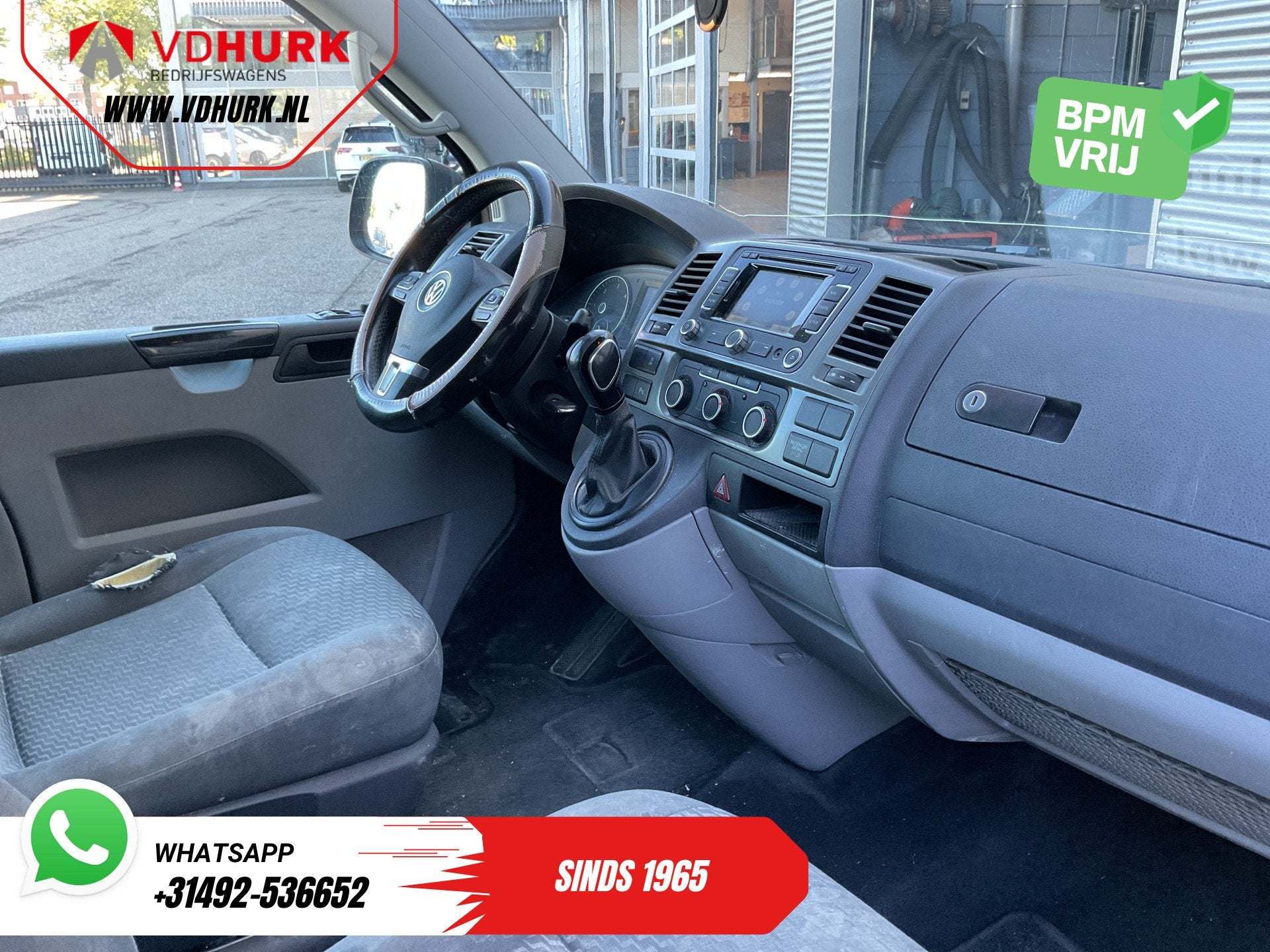 Volkswagen Transporter 2.0 TDI L2 Aut. DC Dubbel Cabine EXPO, Auto's, Euro 5, Stof, Gebruikt, 4 cilinders