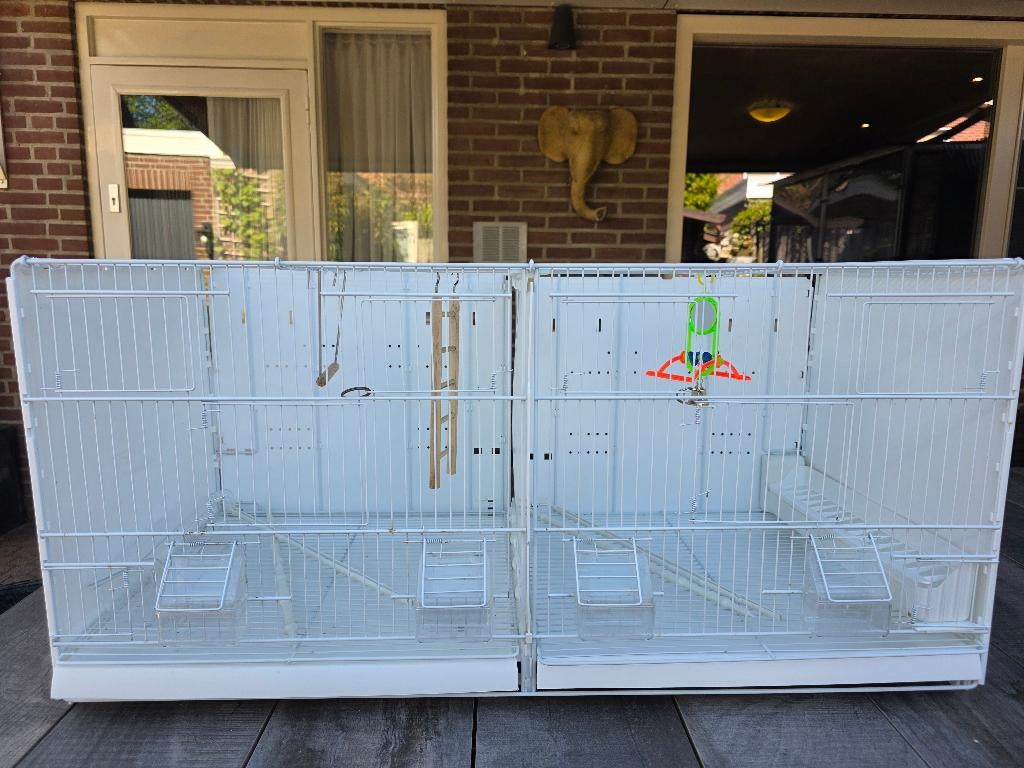 Art 397 inklapbare uitvlieg kooi 92 x  42 x 44, Dieren en Toebehoren, Ophalen, Gebruikt, Overige materialen, Vogelkooi