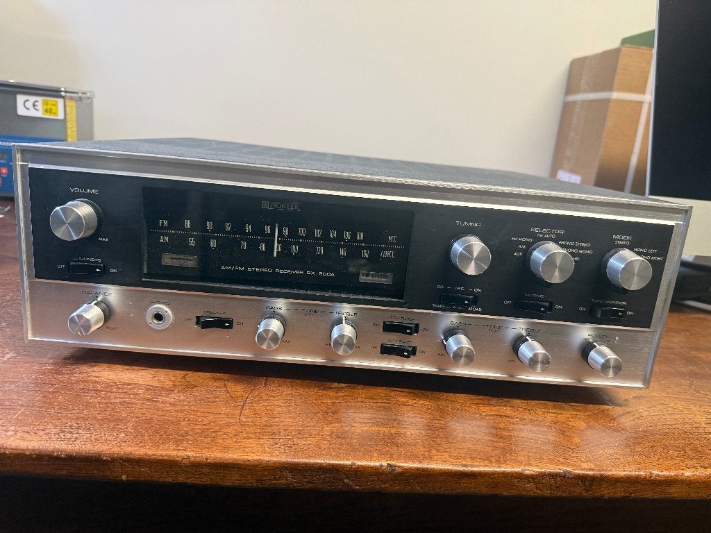 PIONEER SX800A vintage stereo radio, Ophalen, Refurbished, Tuner of Radio, Pioneer
