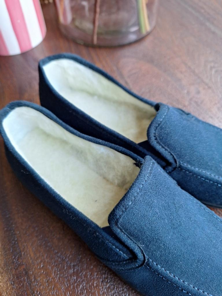 Nieuwe Dames pantoffels maat 39 -, Ophalen, Nieuw, Blauw, Pantoffels of Sloffen