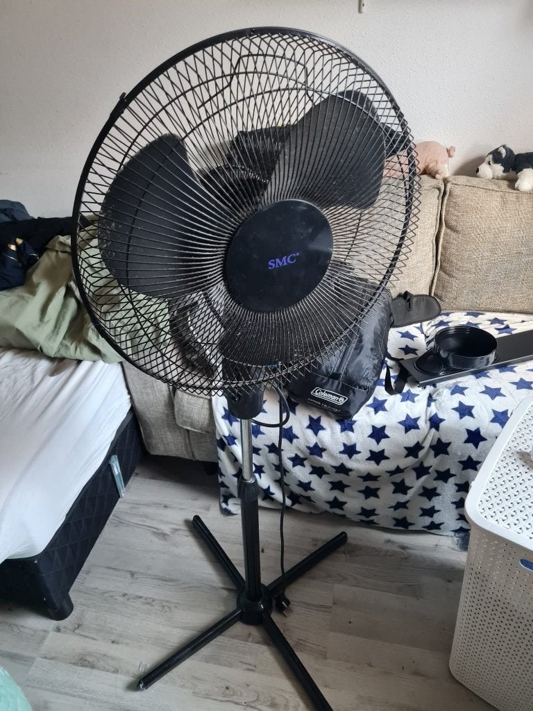 Ventilator SMC, Witgoed en Apparatuur, Ventilatoren, Ophalen, Gebruikt, Statiefventilator