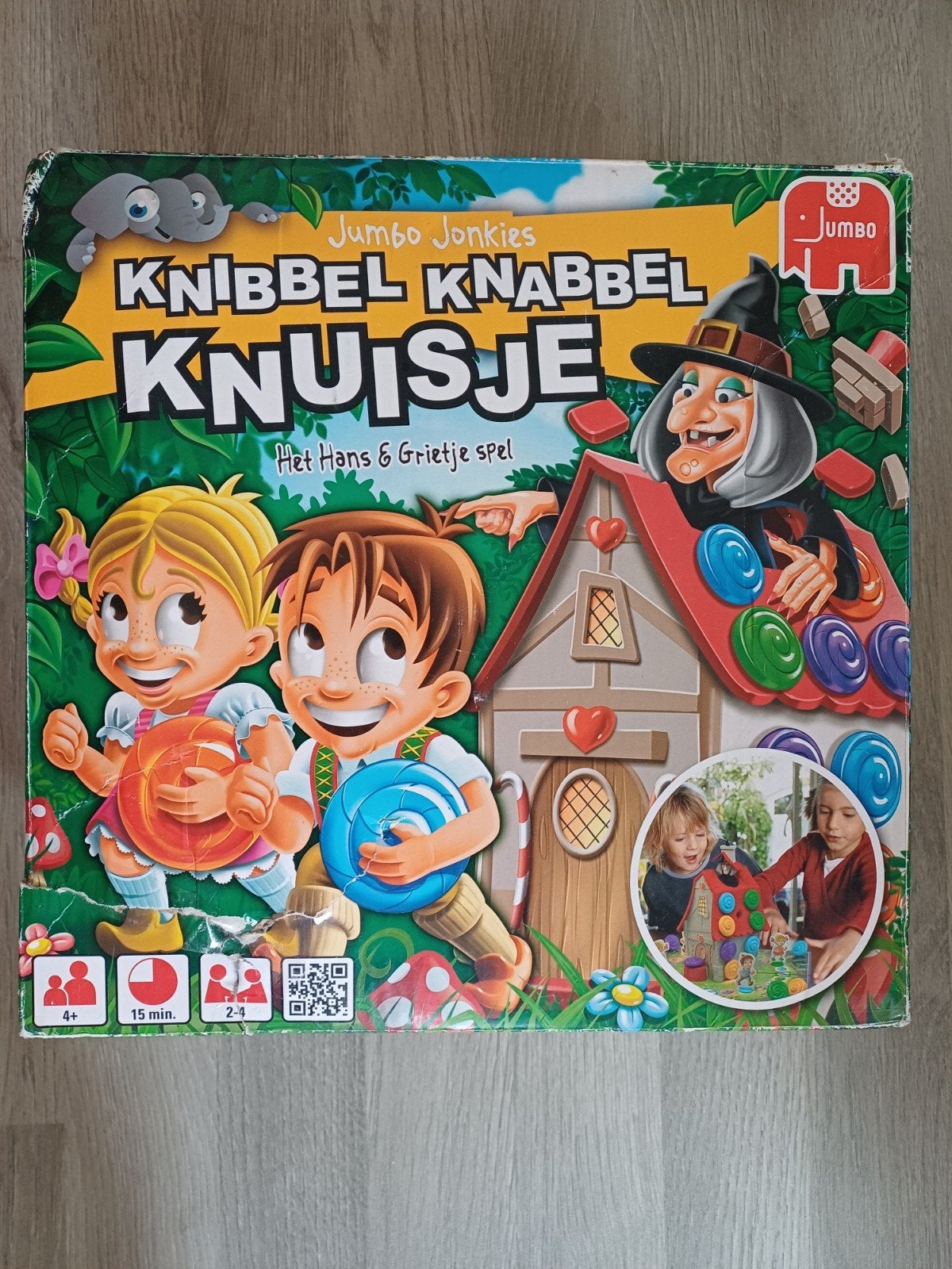 kinder spel, Ophalen