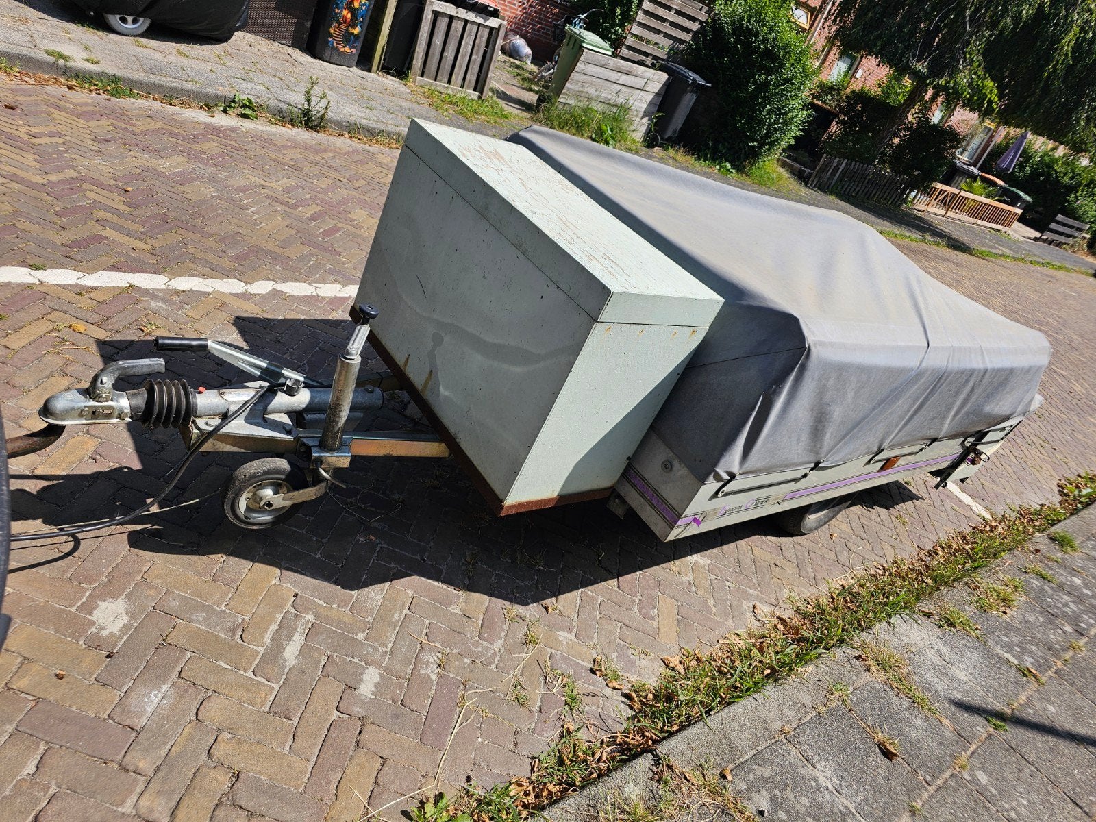 Europa camper vouwwagen, Ophalen