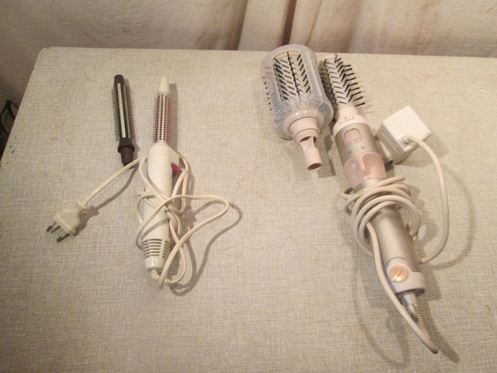 2 Krultangen met bijbehoren, Ophalen of Verzenden, Zo goed als nieuw, Krultang of Stijltang
