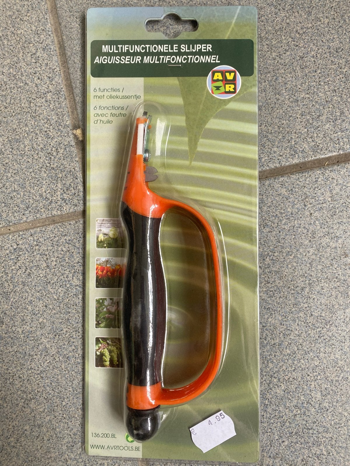 Multifunctionele slijper met oliekussentje - Nieuw, Tuin en Terras, Hand-tuingereedschap, Onbekend, Nieuw, Ophalen of Verzenden