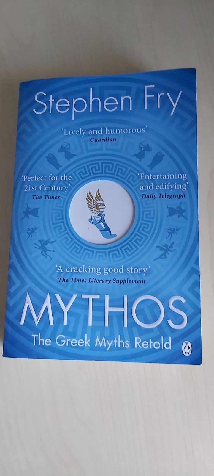 Mythos - Stephen Fry (Engelstalig), Boeken, Ophalen of Verzenden, Zo goed als nieuw, Stephen Fry, Europa overig