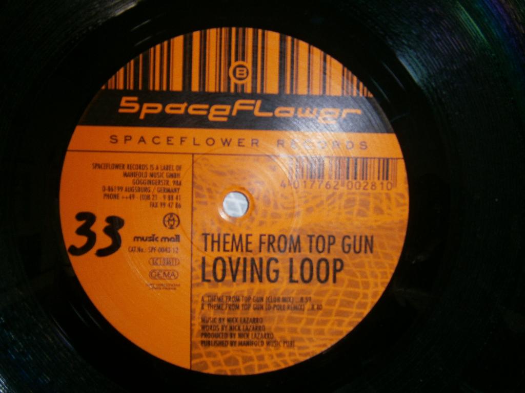 Loving Loop – Theme From Top Gun. 1999. Hard Trance, Ophalen, Gebruikt, 1990 - 1999, Originele persing