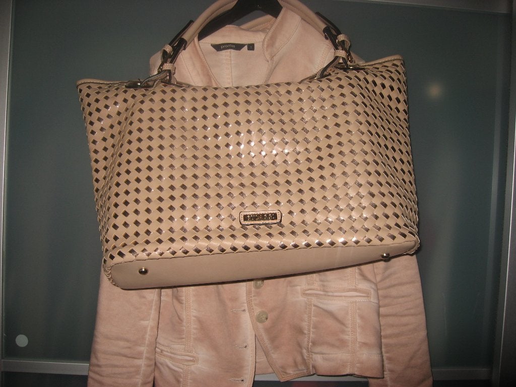 mooie nieuwe grote roze gevlochten tas, van Bulaggi, Verzenden, Nieuw, Roze, Handtas
