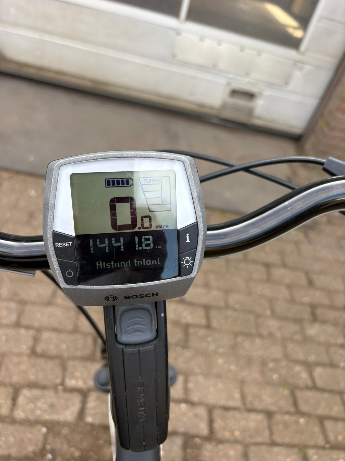 Elektrische sparta B1 fiets met 1400 km!, Ophalen, Zo goed als nieuw, Sparta