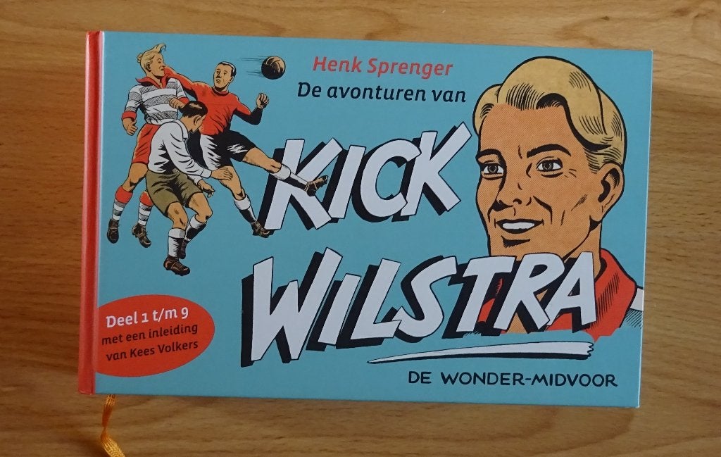 De avonturen van Kick Wilstra de wonder – midvoor, deel 1., Boeken, Eén stripboek, Ophalen of Verzenden, Zo goed als nieuw