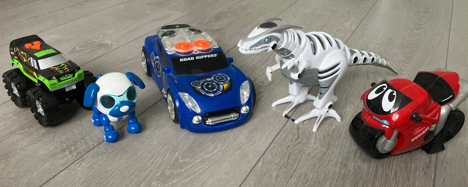 Robot Dino, Hond & Voertuigen met Licht, Geluid, Zelfrijdend, Ophalen of Verzenden, Zo goed als nieuw