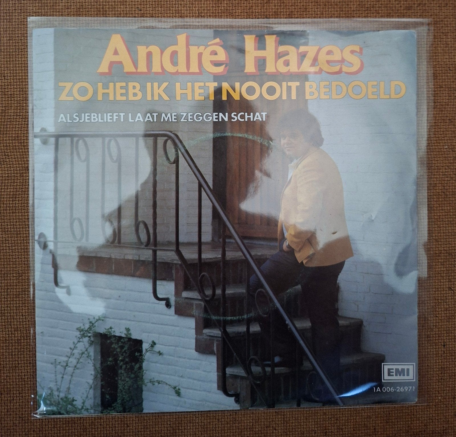Hazes, Andre  - Zo heb ik t nooit bedoeld  - Single is TOP, Cd's en Dvd's, Vinyl Singles, Ophalen of Verzenden, Gebruikt, 7 inch
