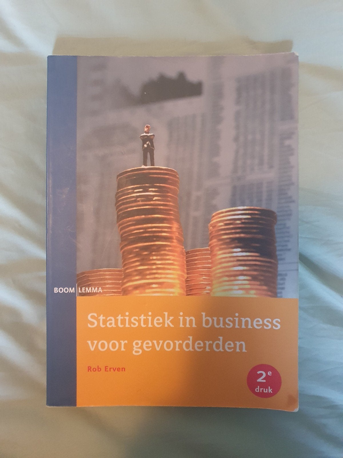 T.E.A.B. Statistiek in business voor gevorderden - 2e druk, Boeken, Studieboeken en Cursussen, Zo goed als nieuw, Gamma, Rob Erven