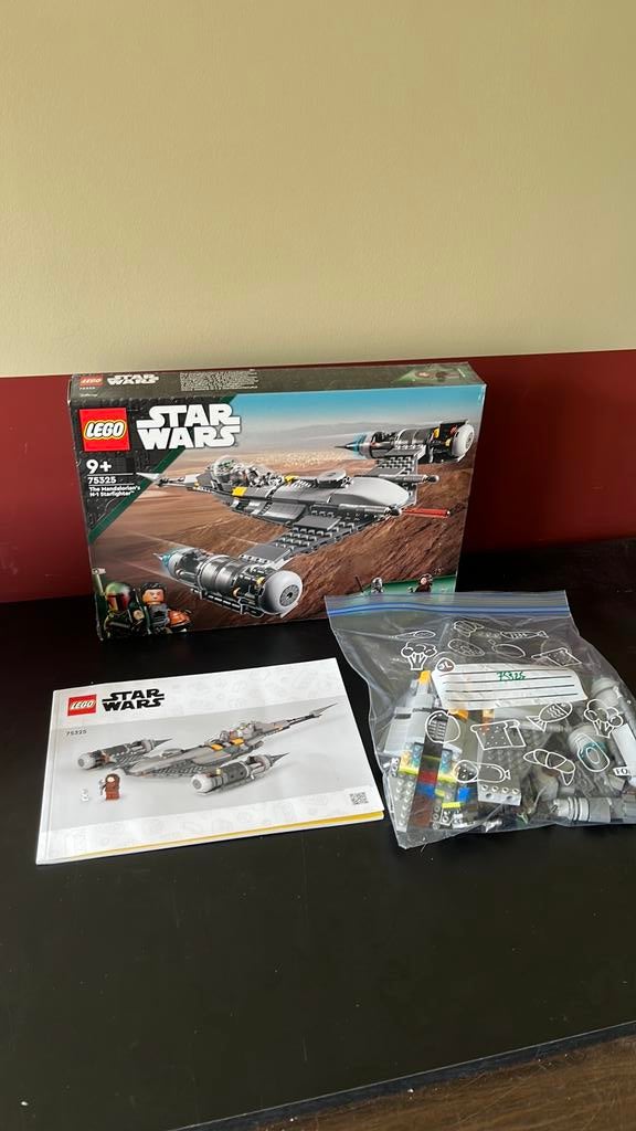 Lego Star Wars 75325 The Mandalorian’s N-1 Starfighter, Ophalen, Zo goed als nieuw, Complete set, Lego