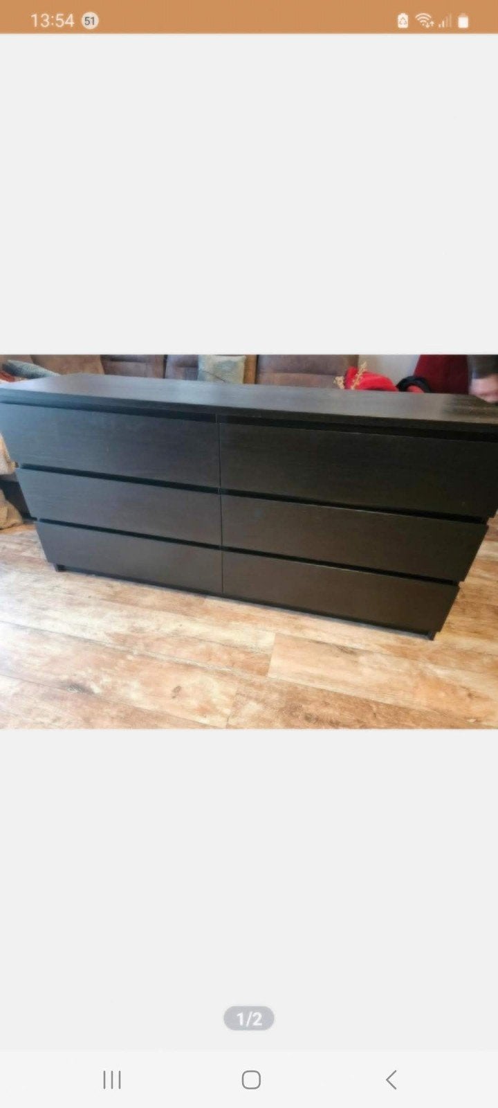 mooie ikea malm ladekaaf met 6 ruime lades, Huis en Inrichting, Ophalen, 50 tot 100 cm, Zo goed als nieuw, 3 of 4 laden