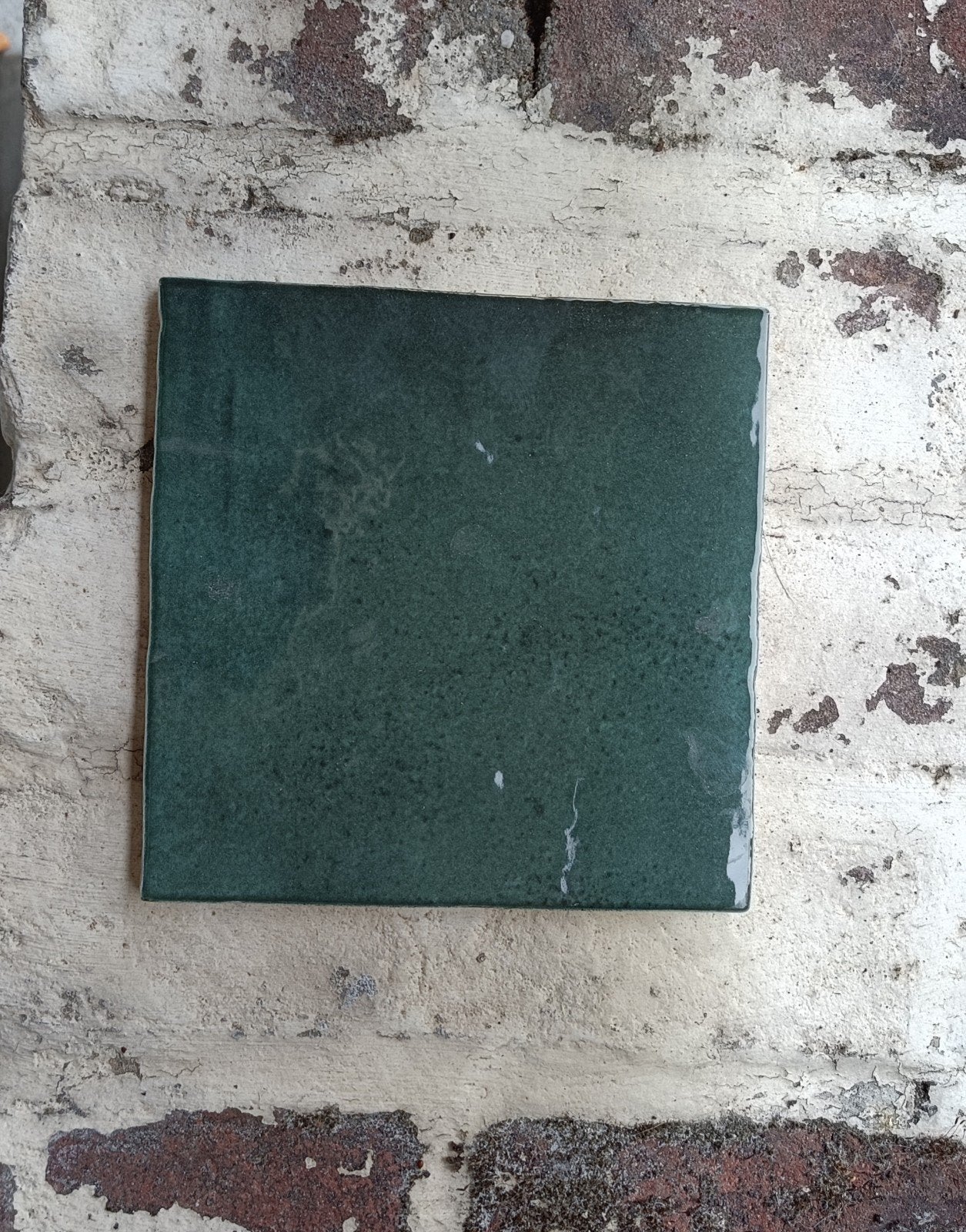 Equipe Groen Glanzende Tegels 13x13 cm - Artisan Moss Green, Ophalen