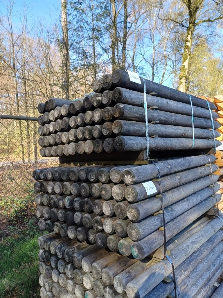 Grenen gefreesd 175cm Ø10cm nr. 679, Ophalen, Nieuw, Minder dan 180 cm, Palen