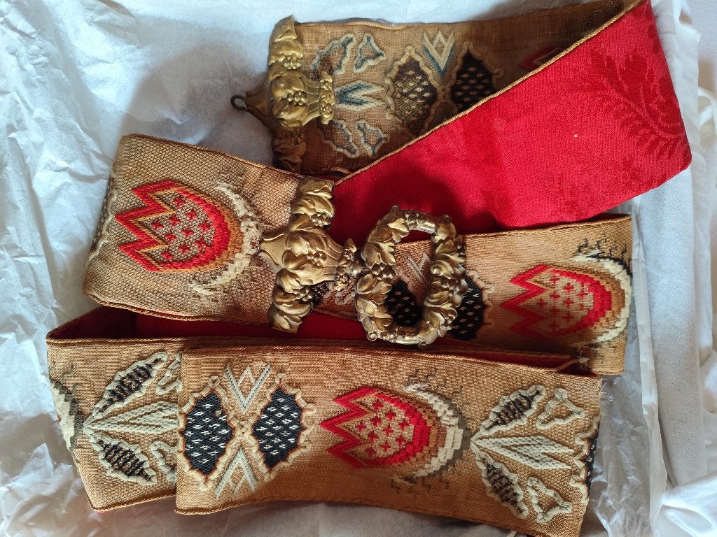 ANTIEK SCHELLEKOORD UIT KASTEEL ca. 1850, Antiek en Kunst, Ophalen of Verzenden