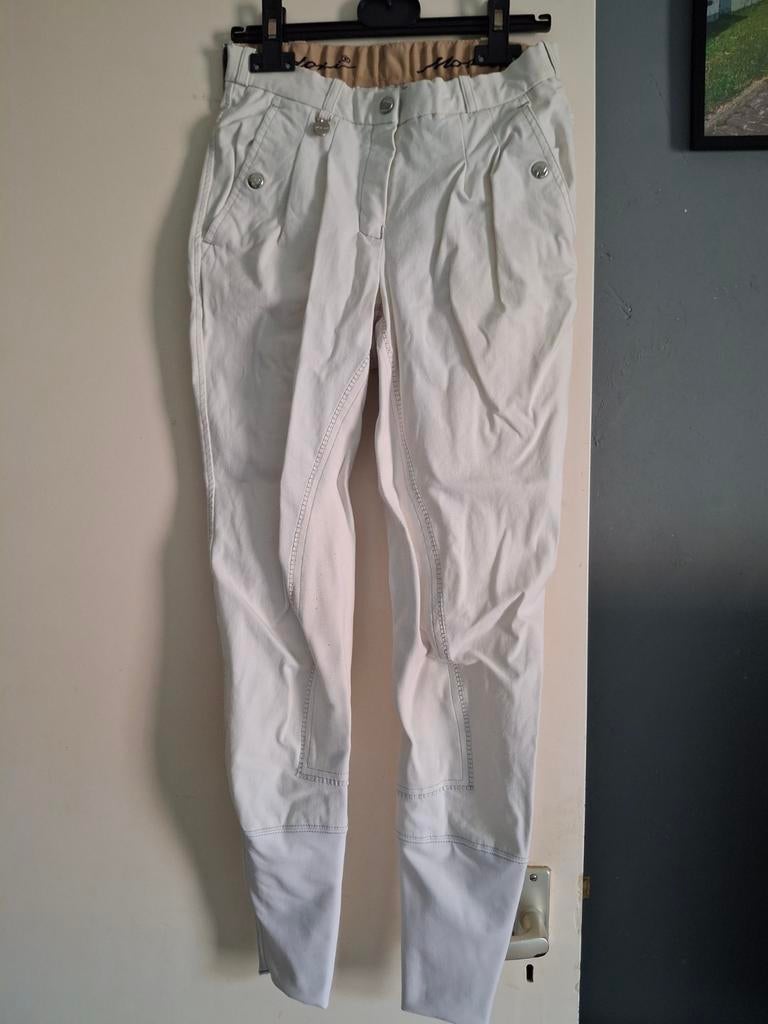 Mondoni witte rijbroek, Ophalen of Verzenden, Dressuur, Onderkleding
