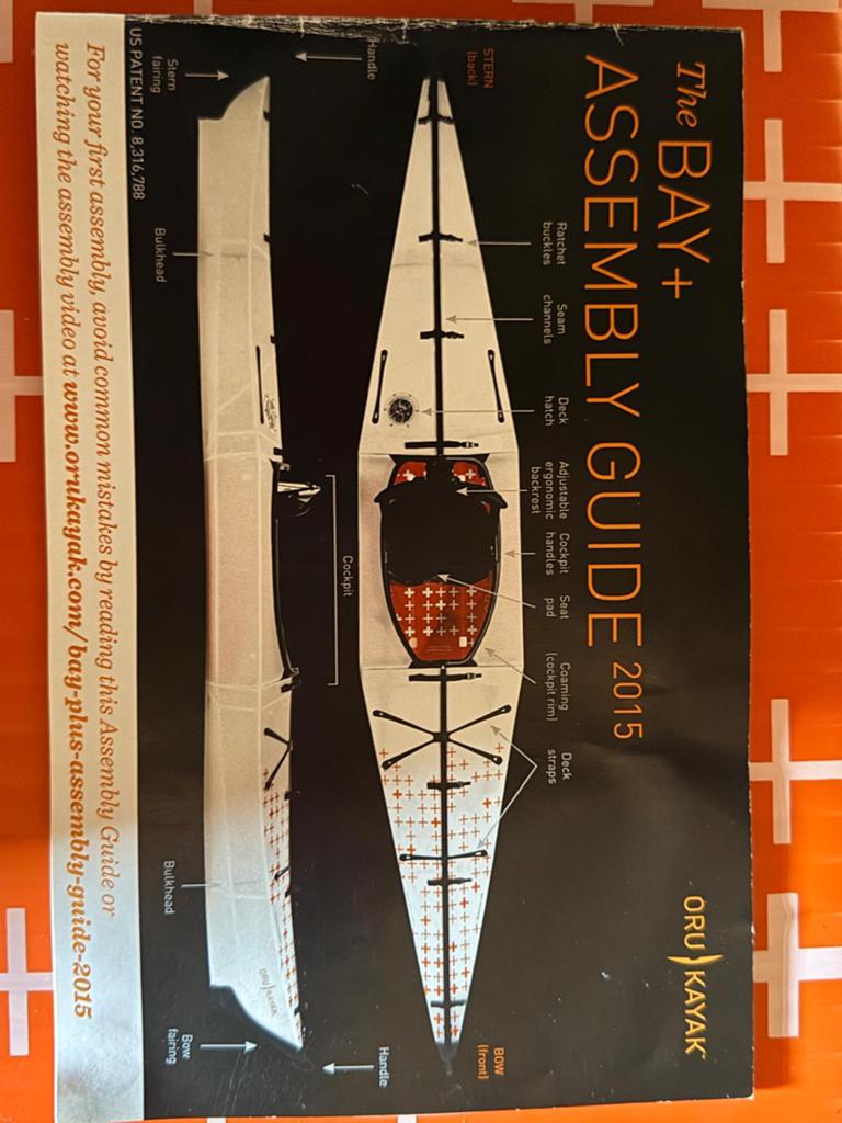 Oru bay opvouwbare kayak, Watersport en Boten, Kano's, Ophalen, Gebruikt, Eén persoon, Kajak