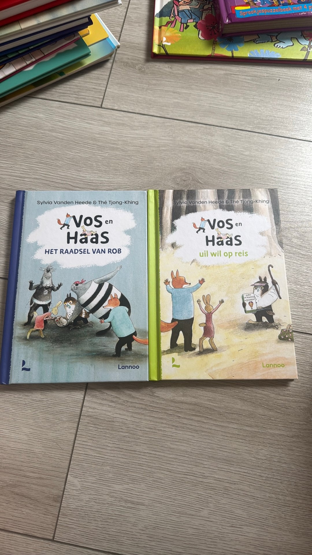 Vos en haas boek, Ophalen