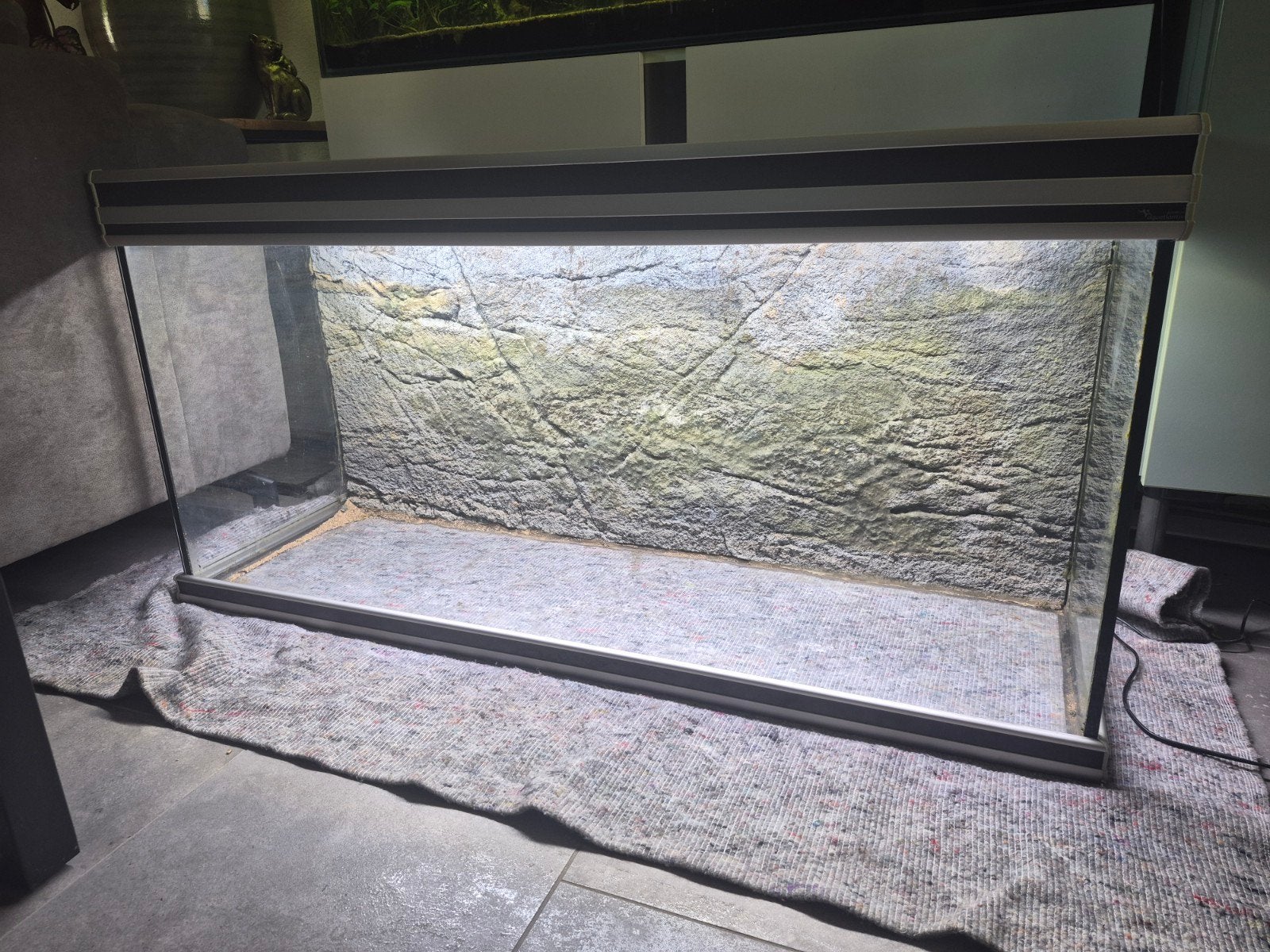 Aquaruum Aquatlantis 120 x 40 x 60, Ophalen, Gebruikt, Aquatlantis, Inclusief deksel