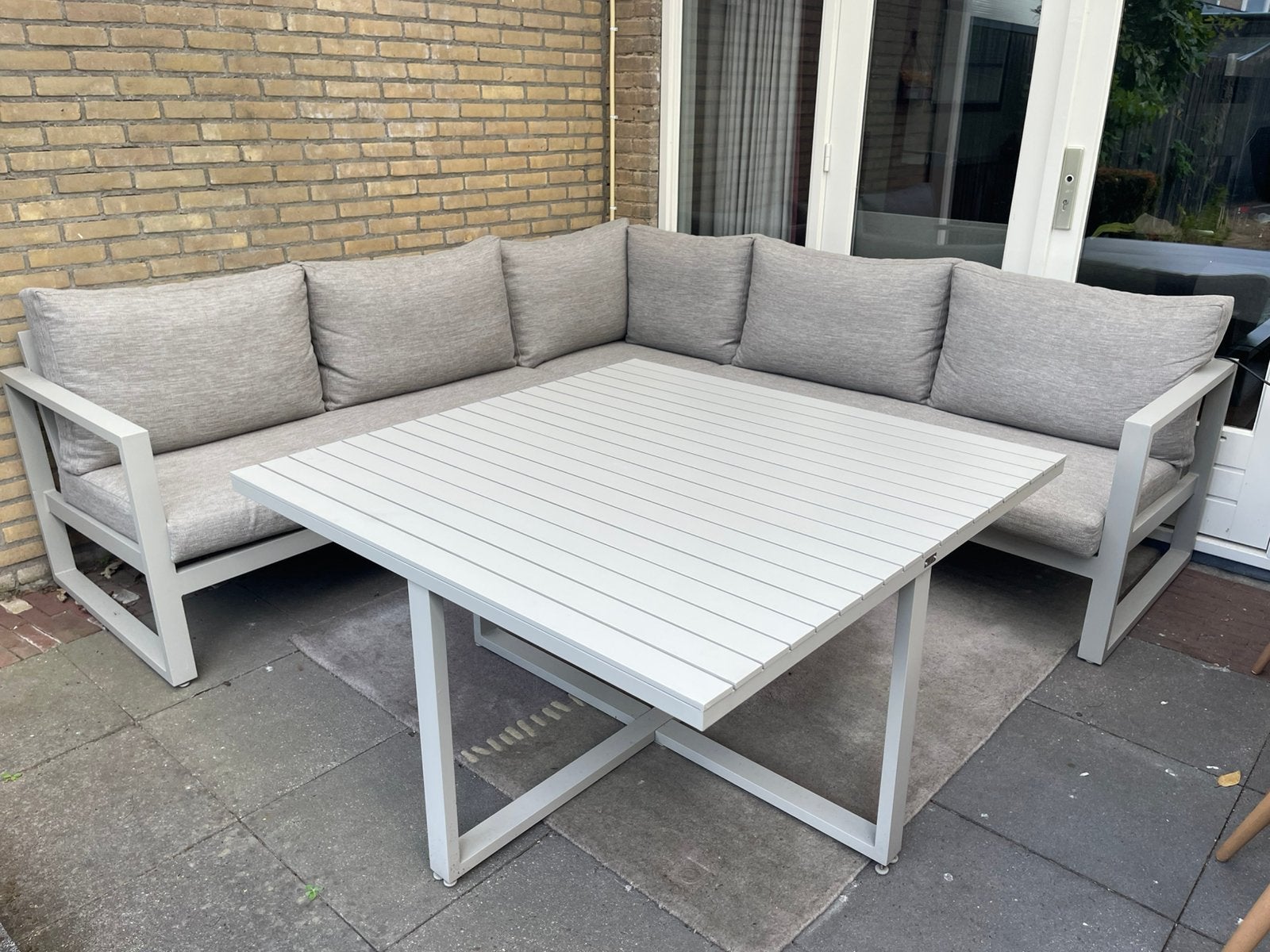 Life Outdoor Living Loungeset met bijpassende tafel., Tuin en Terras, Ophalen, Zo goed als nieuw