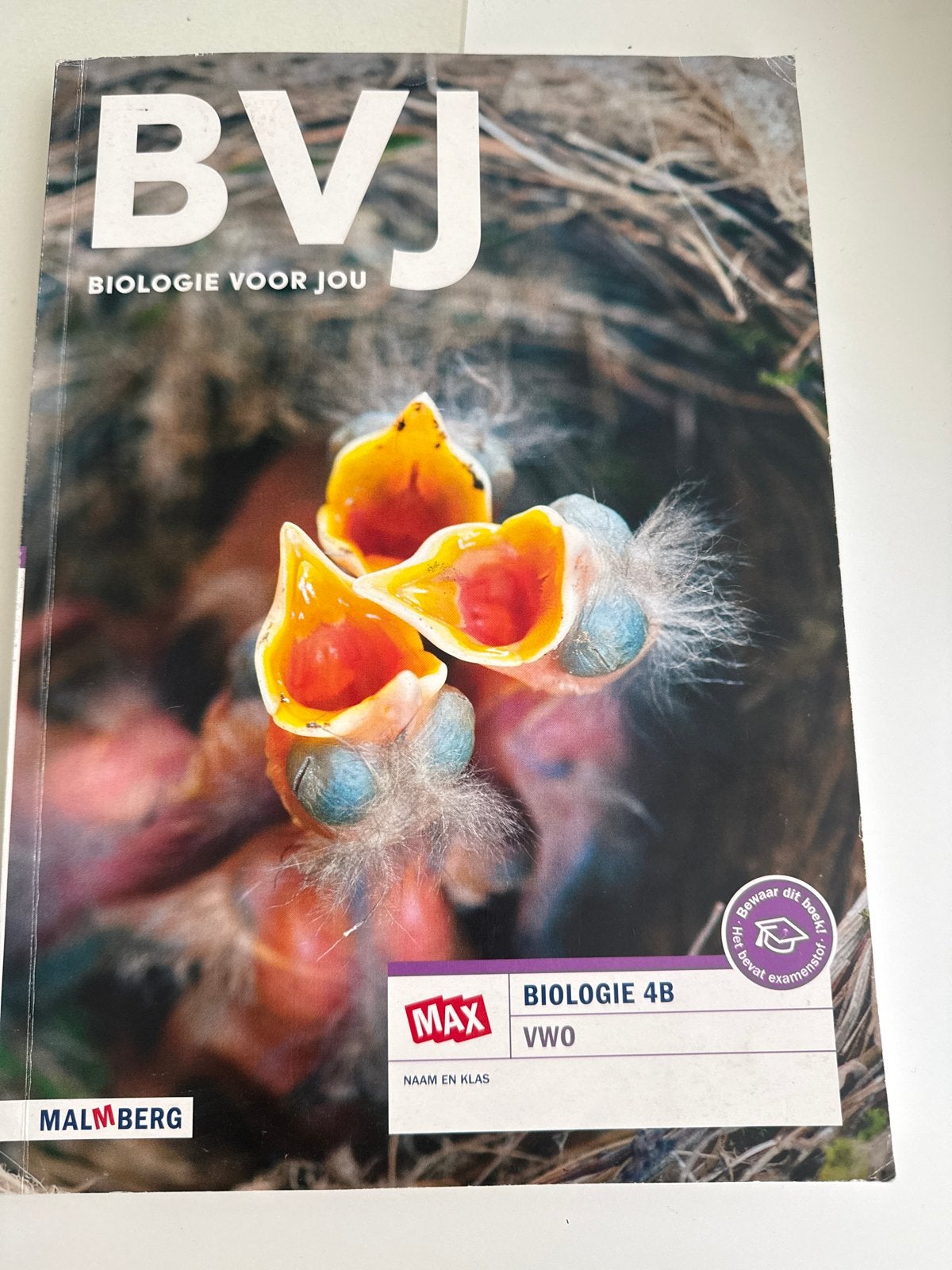 BVJ Biologie voor jou 4B VWO, Ophalen of Verzenden, Zo goed als nieuw, VWO, Biologie