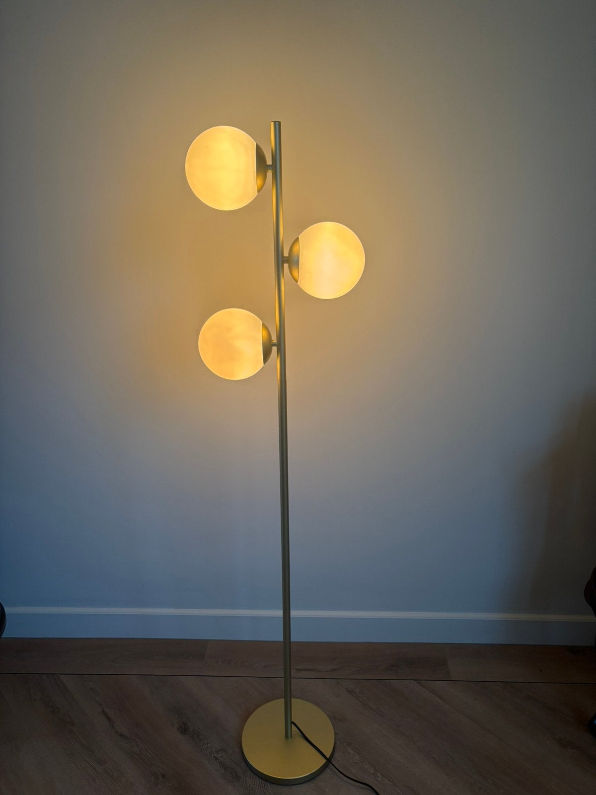 Retro bollen lamp, Huis en Inrichting, Ophalen, Zo goed als nieuw