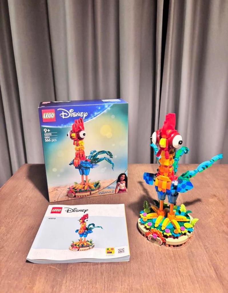 LEGO Disney 43272 Heihei (met doos) Uit de film Vaiana 2, Ophalen of Verzenden, Zo goed als nieuw