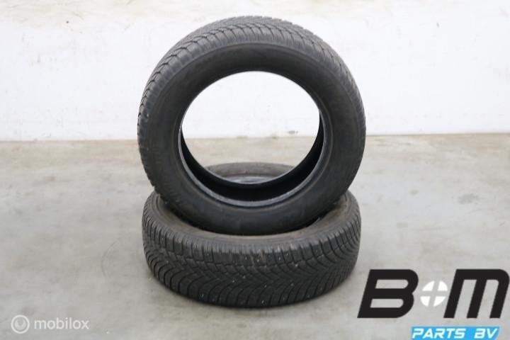 2 x 2056016 92H Bridgestone Blizzak LM005 5.5mm 205 60 16, Gebruikt, Band(en)