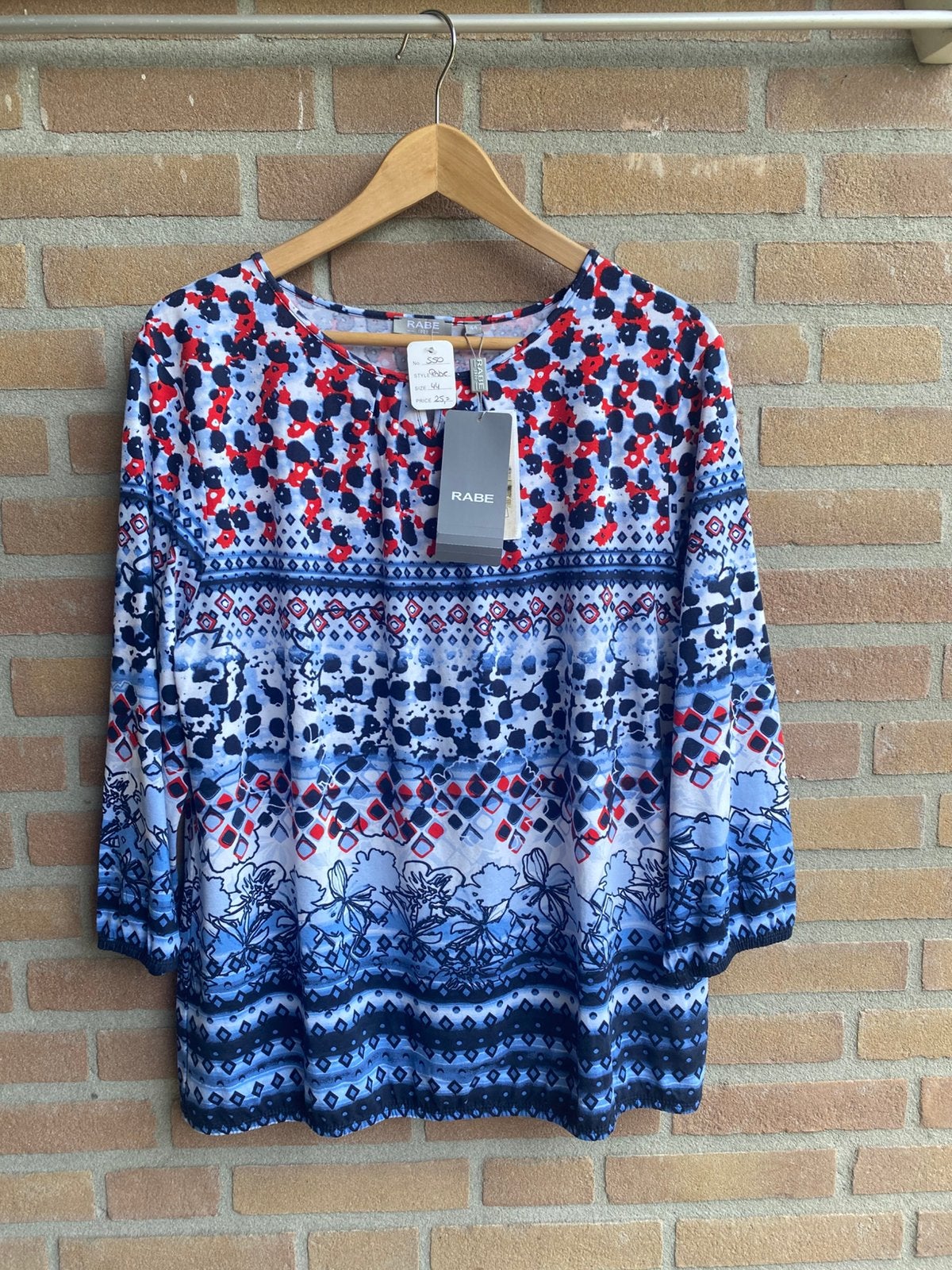 Rabe shirt met lange mouw, Maat 42/44 (L), Nieuw, Ophalen of Verzenden, Lange mouw