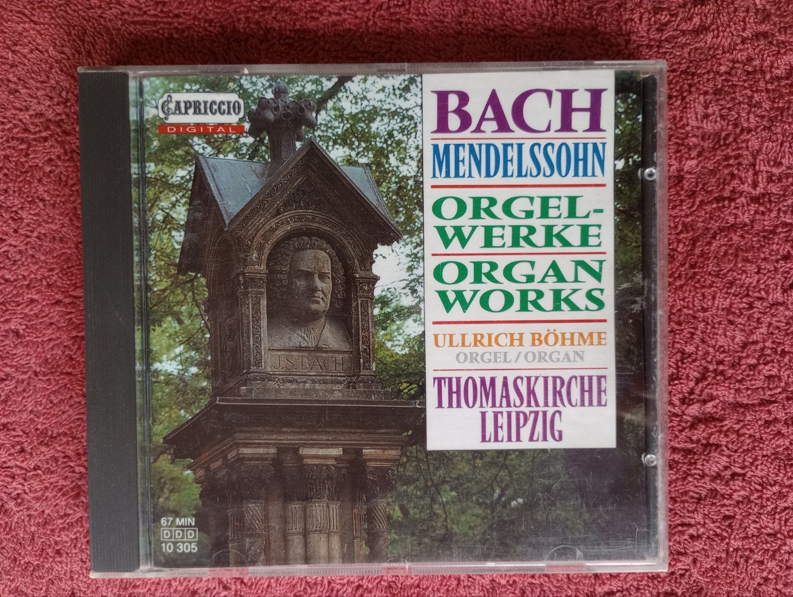 Bach Mendelssohn Orgelwerke - Ullrich Böhme, Cd's en Dvd's, Cd's | Klassiek, Gebruikt, Met libretto, Overige typen, Ophalen of Verzenden